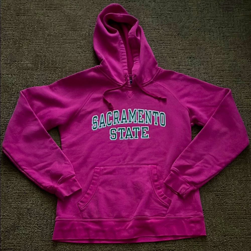 Champion Pink Sac State Hoodie ($only when bundled)